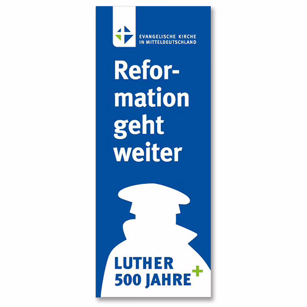 Banner Reformation geht weiter (Hochformat, groß)