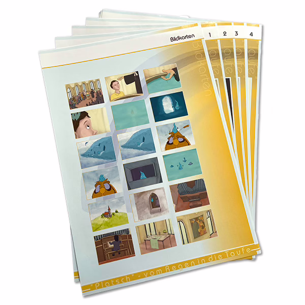 Die Taufe - Eine Taufmappe als Arbeitshilfe auf Weg zur Taufe inkl. DVD – Bild 4